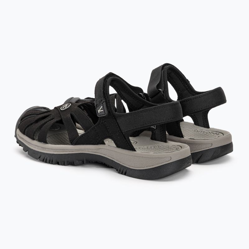 Damen-Trekking-Sandalen KEEN Rose schwarz/neutral grau 3
