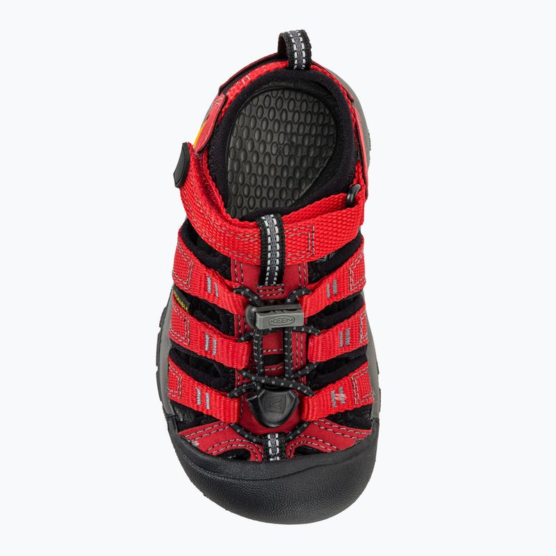 Sandalen Kinder KEEN Newport H2 ribbon red/gargoyle 6