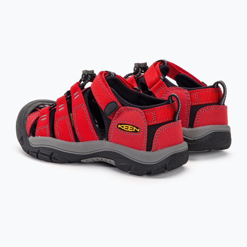 KEEN Newport H2 ribbon rot/gargoyle Kinder-Trekking-Sandalen
