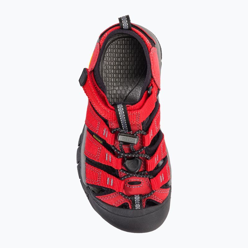 KEEN Newport H2 ribbon rot/gargoyle Kinder-Trekking-Sandalen