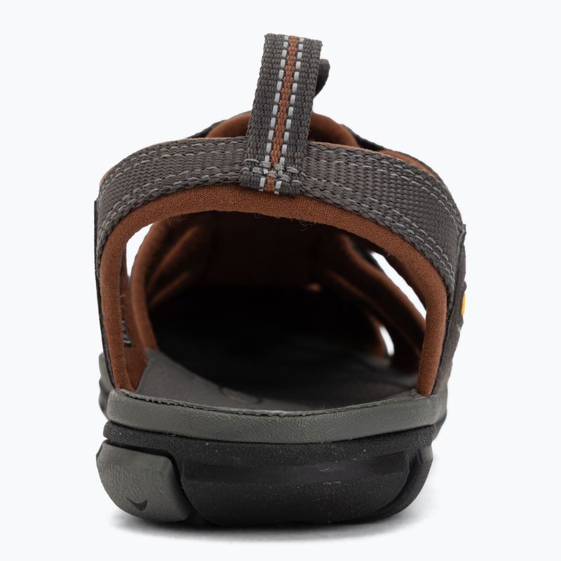 Herrensandalen KEEN Clearwater CNX raven/tortoise shell 6