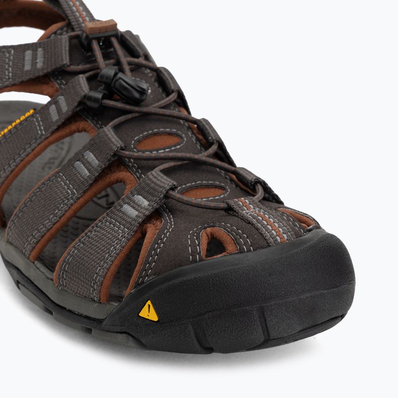 Herrensandalen KEEN Clearwater CNX raven/tortoise shell 7
