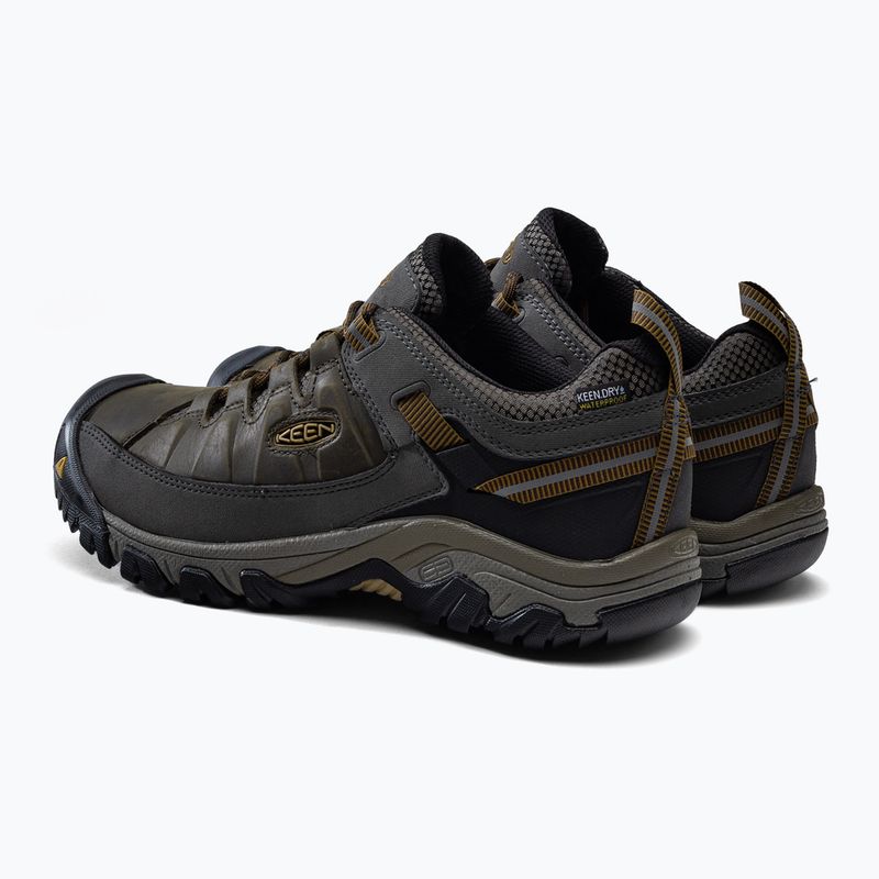 Herren-Trekking-Stiefel KEEN Targhee III Wp grün-braun 1017784 3