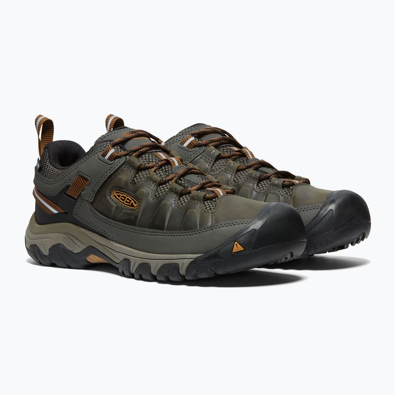 Herren-Trekking-Stiefel KEEN Targhee III Wp grün-braun 1017784 13
