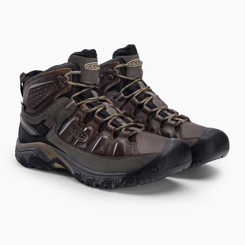 KEEN Targhee III Mid Herren-Trekking-Stiefel braun 1017786 5