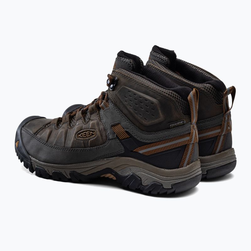 Herren-Trekking-Stiefel KEEN Targhee III Mid schwarz oliv 1017787 3