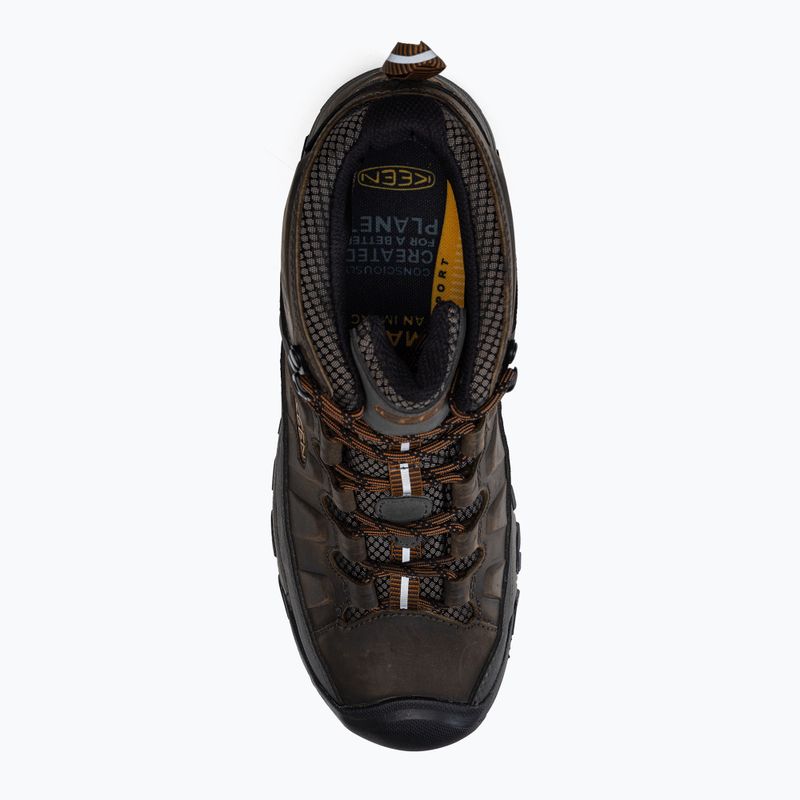 Herren-Trekking-Stiefel KEEN Targhee III Mid schwarz oliv 1017787 6