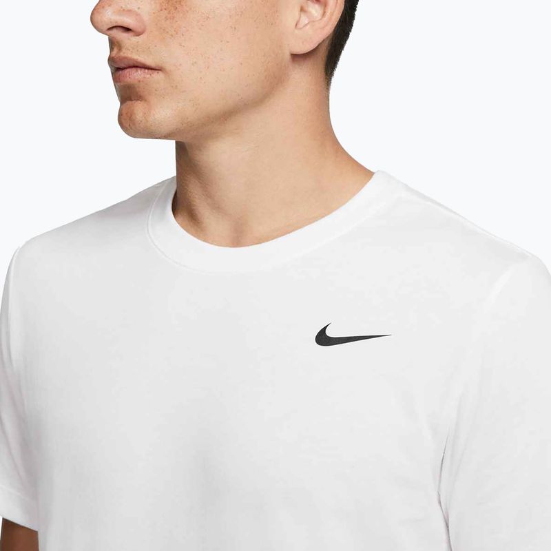 Herren-T-Shirt Nike Dri-Fit smoky white/black 4