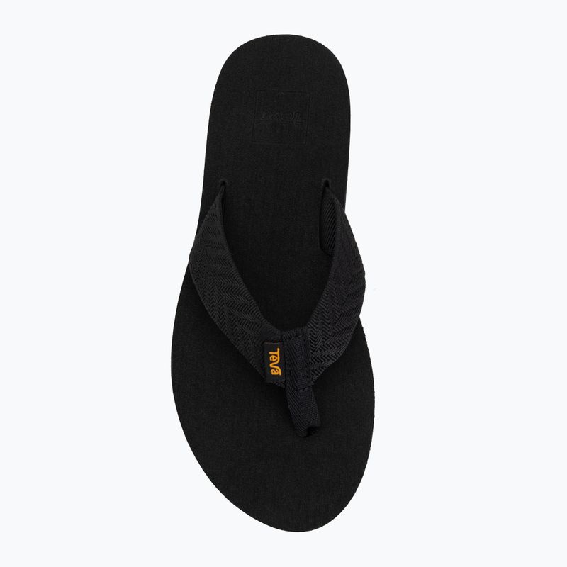 Damen Flip-Flops Teva Mush II fronds black 5