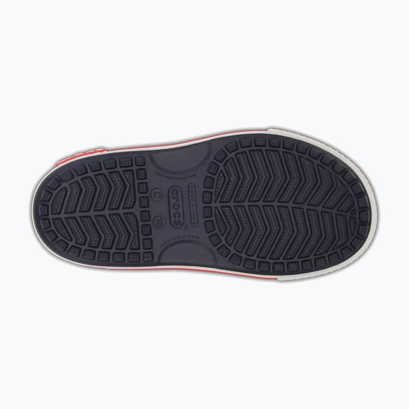 Crocs Crocband II Sandale PS navy/weiß Kindersandalen 6