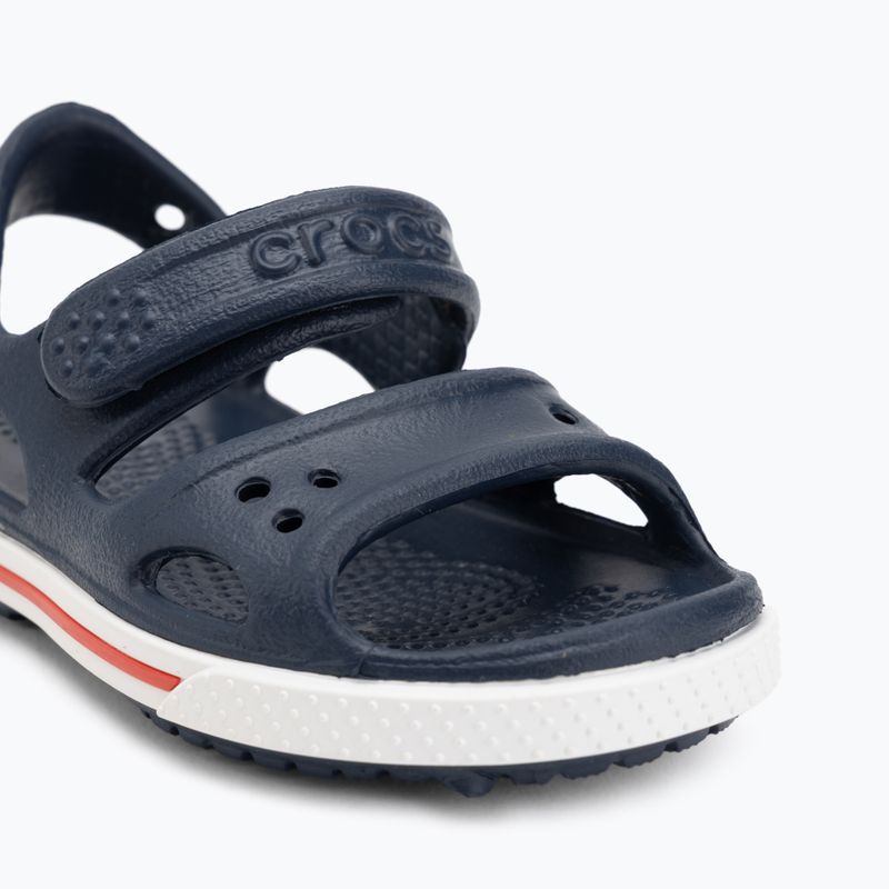 Crocs Crocband II Sandale PS navy/weiß Kindersandalen 7