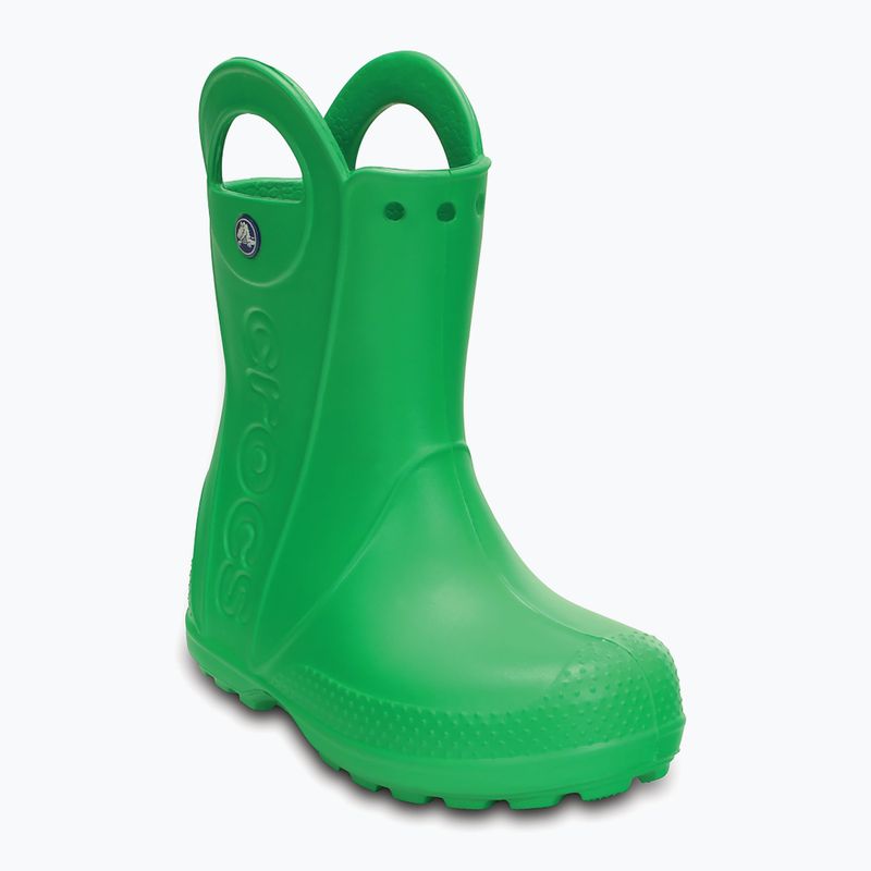Crocs Handle It Rain Boot Kinder Kaloos grasgrün
