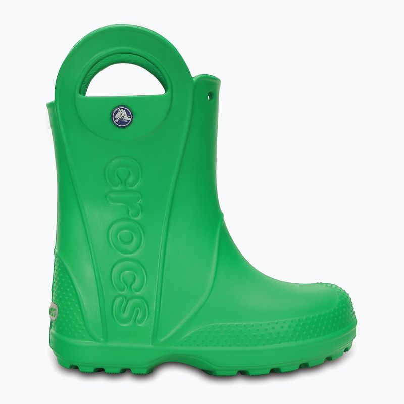 Crocs Handle It Rain Boot Kinder Kaloos grasgrün