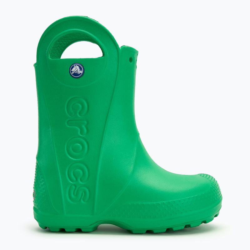Crocs Handle It Rain Boot Kinder Kaloos grasgrün 2