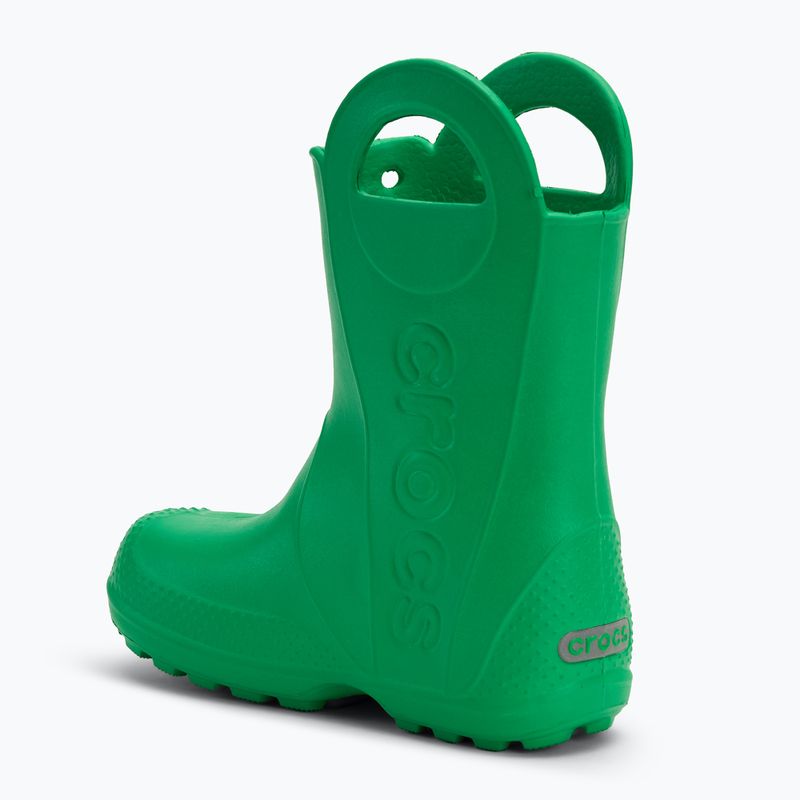Crocs Handle It Rain Boot Kinder Kaloos grasgrün
