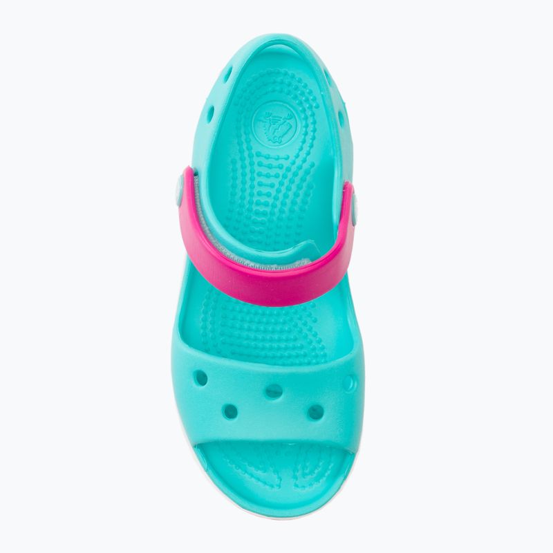 Crocs Crockband Kinder Sandalen pool/candy rosa