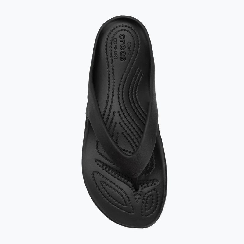 Crocs Kadee II Flip Flops für Frauen schwarz 5