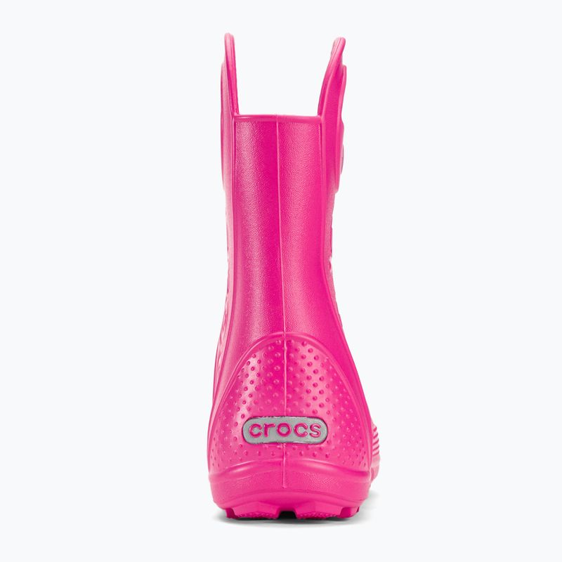 Crocs Handle Rain Boot Kinder candy rosa Gummistiefel