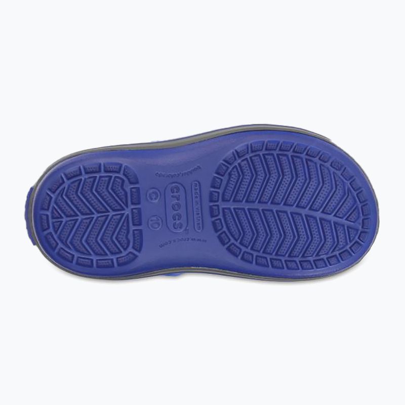Crocs Winter Puff Kids Schneestiefel azurblau/hellgrau