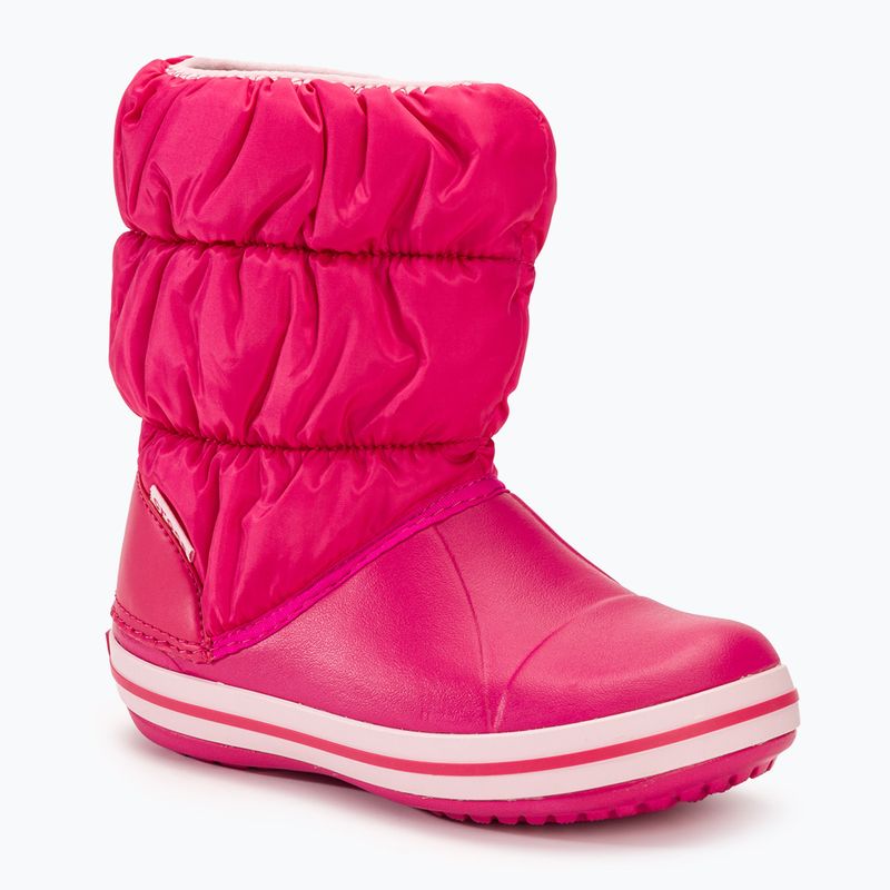 Crocs Winter Puff Kinder Schneestiefel candy rosa