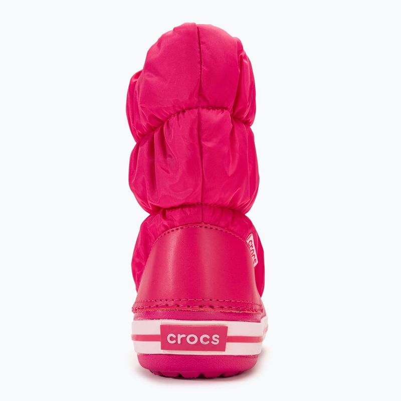 Crocs Winter Puff Kinder Schneestiefel candy rosa
