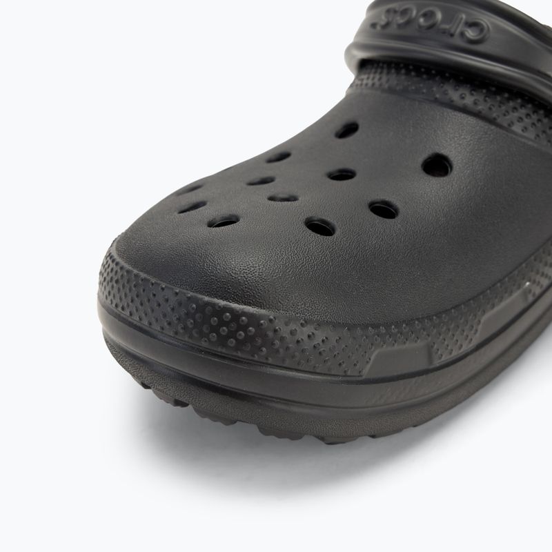 Crocs Classic Lined Clog Flip-Flops schwarz/schwarz