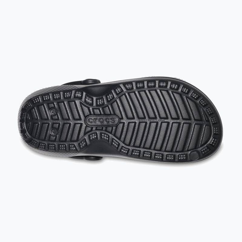 Crocs Classic Lined Clog Flip-Flops schwarz/schwarz