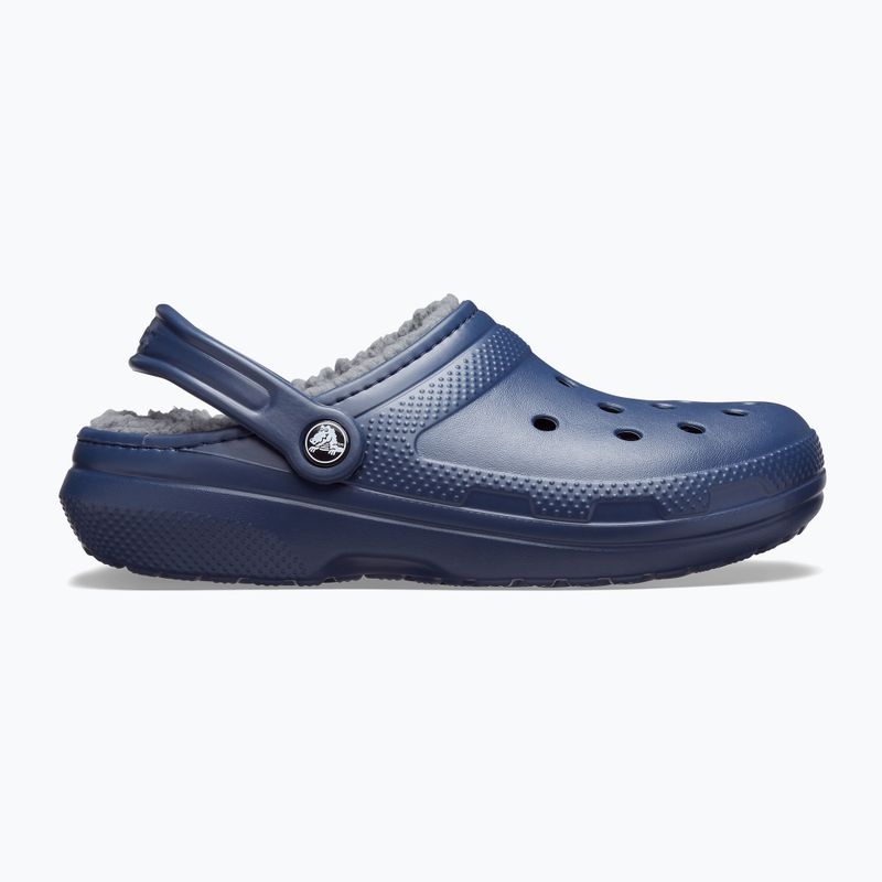 Crocs Classic Gefütterte Clog Flip-Flops navy/charcoal 10