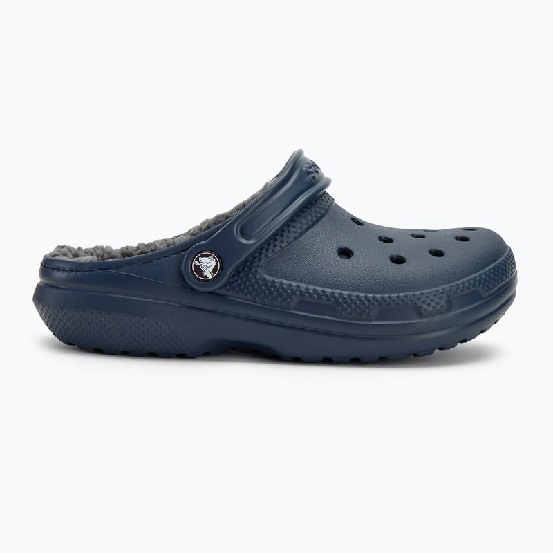 Crocs Classic Gefütterte Clog Flip-Flops navy/charcoal 3