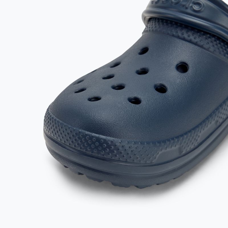 Crocs Classic Gefütterte Clog Flip-Flops navy/charcoal 8