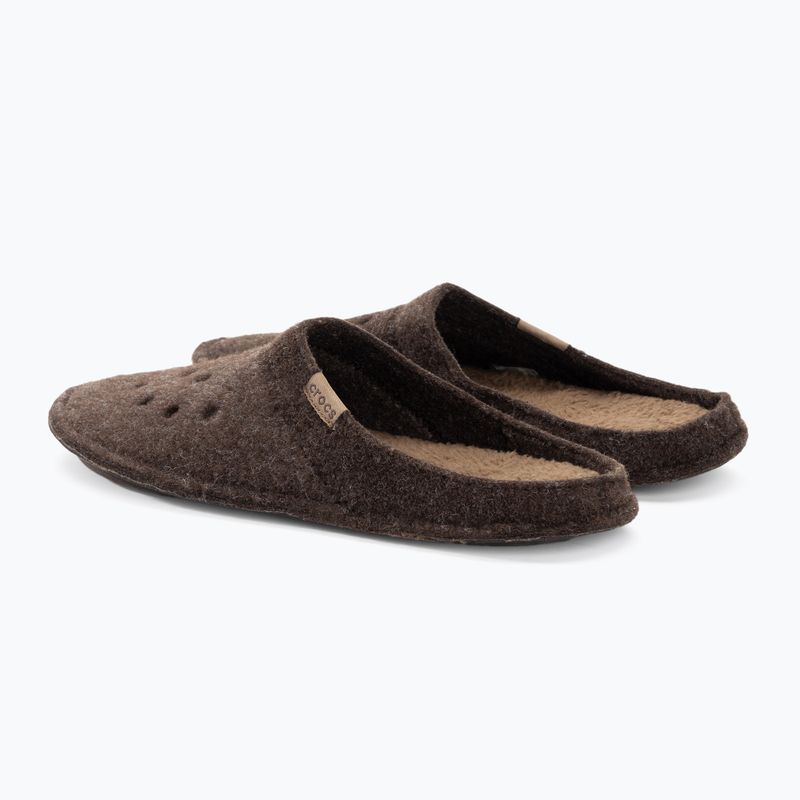 Hausschuhe Crocs Classic Slipper braun 203600 3