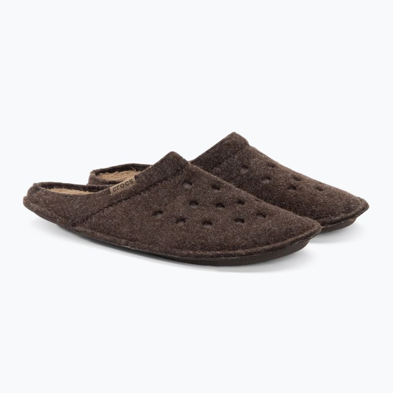Hausschuhe Crocs Classic Slipper braun 203600 4