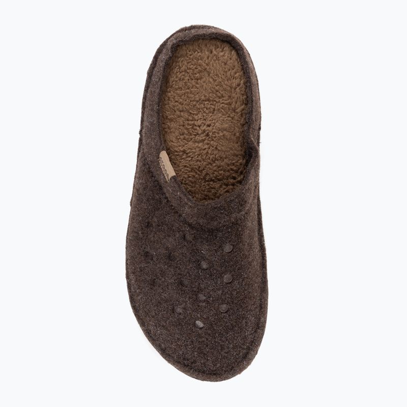 Hausschuhe Crocs Classic Slipper braun 203600 6