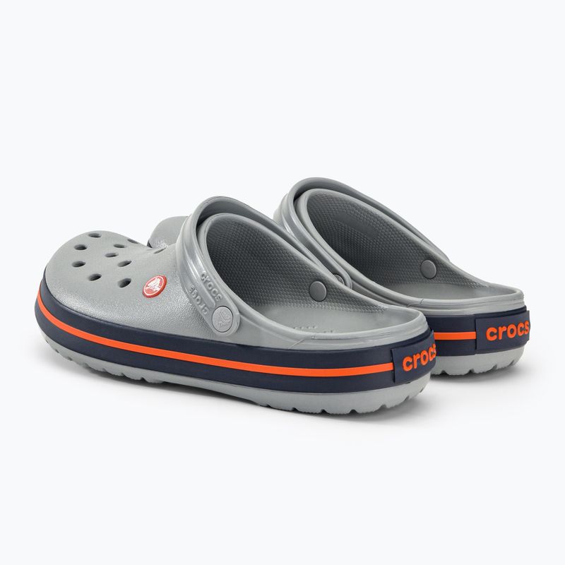 Pantoletten Crocs Crocband grau 11016 4