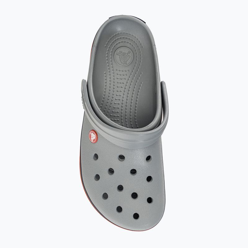 Pantoletten Crocs Crocband grau 11016 7