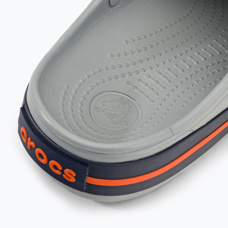 Pantoletten Crocs Crocband grau 11016 10