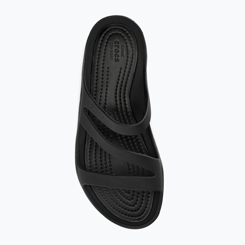 Crocs Swiftwater Sandale schwarz 203998-060 Damen Pantoletten