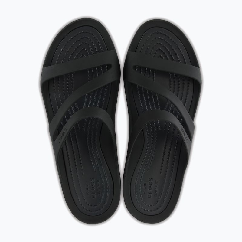 Crocs Swiftwater Sandale schwarz 203998-060 Damen Pantoletten