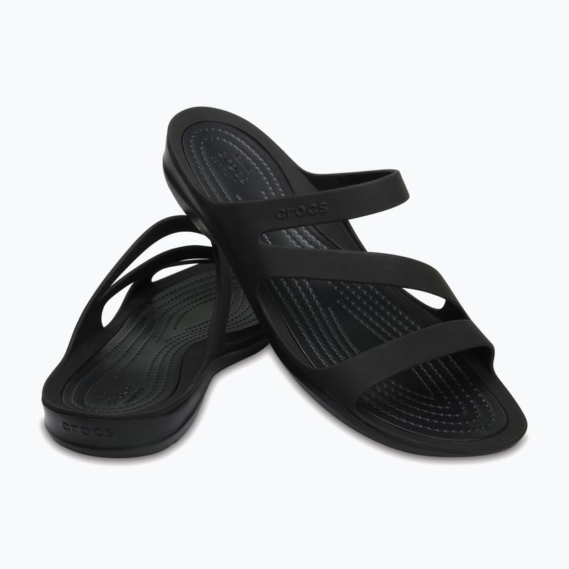 Crocs Swiftwater Sandale schwarz 203998-060 Damen Pantoletten