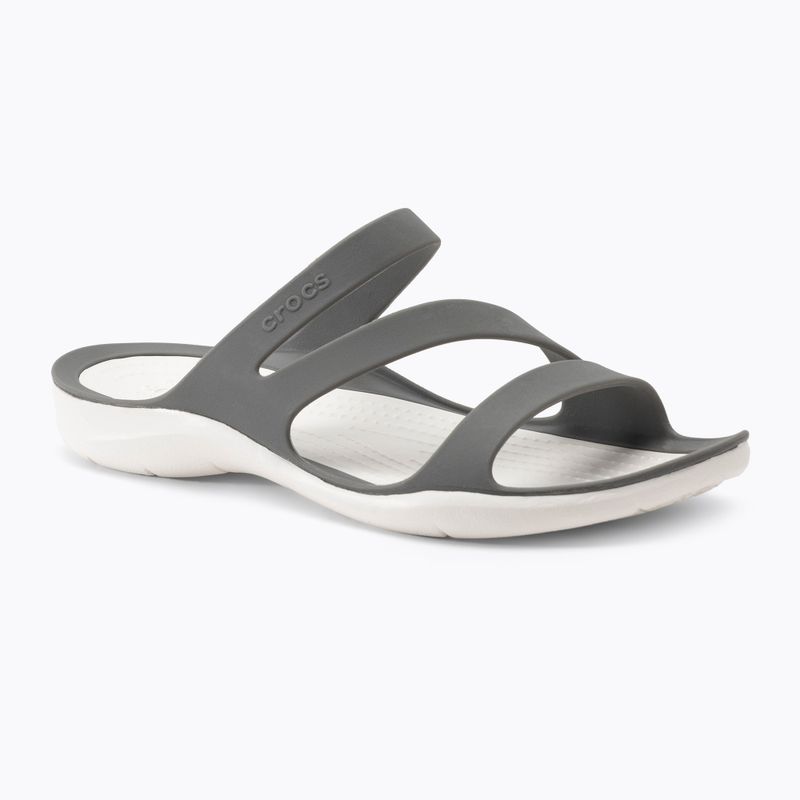 Crocs Swiftwater Sandal W smoke/weiß Damen Flip-Flops