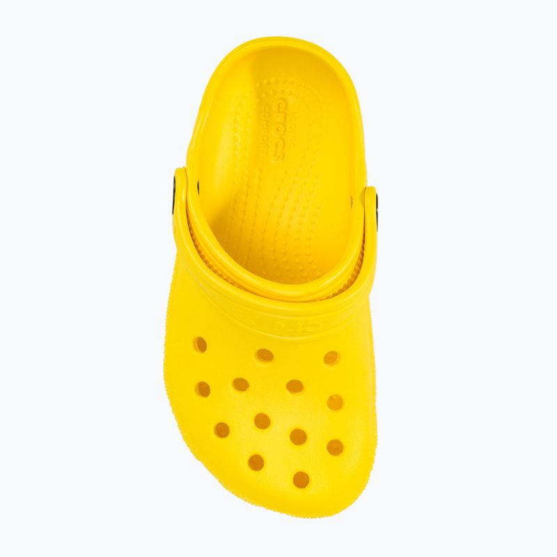 Crocs Classic Clog Kinder Flip-Flops Zitrone 6