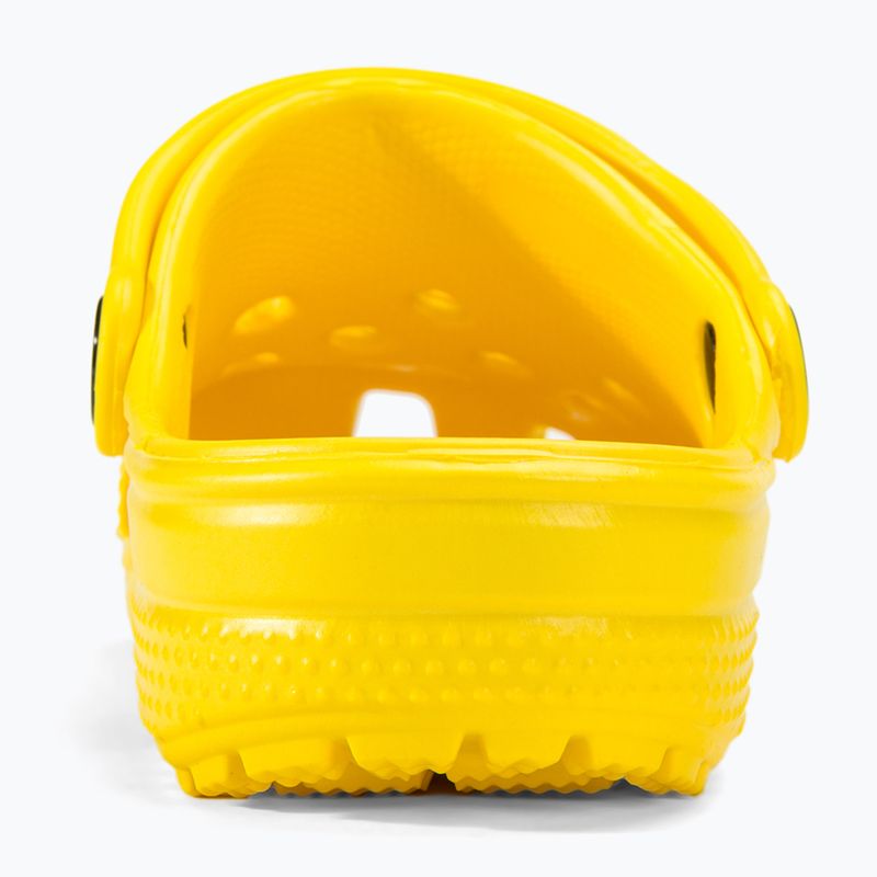 Crocs Classic Clog Kinder Flip-Flops Zitrone 7