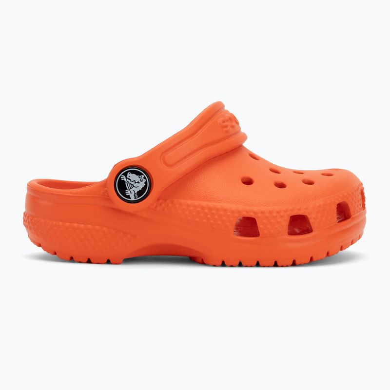 Crocs Classic Clog Kinder tangerine flip-flops 3