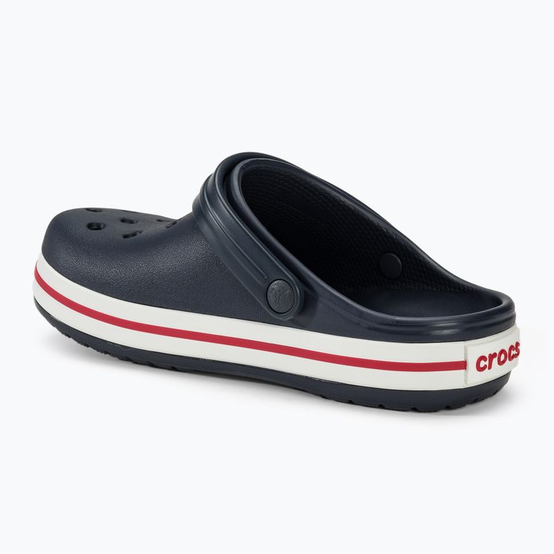 Crocs Crocband Clog Kinder-Flip-Flops navy/rot 4
