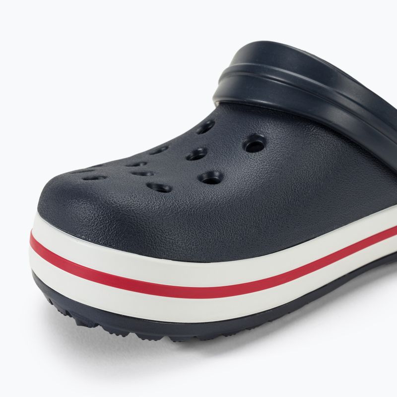 Crocs Crocband Clog Kinder-Flip-Flops navy/rot 8