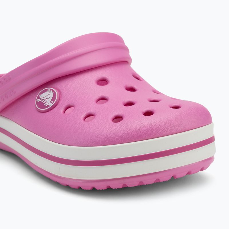 Crocs Crocband Clog Kinder Flip-Flops Party rosa 8