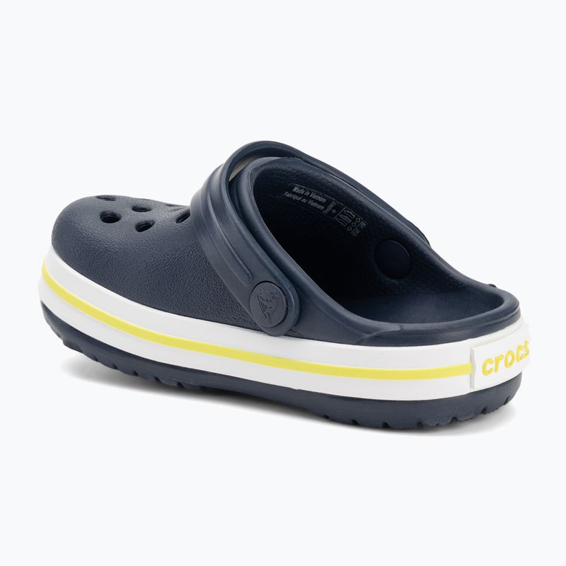Crocs Crocband Clog Kinder-Flip-Flops navy/citrus 4
