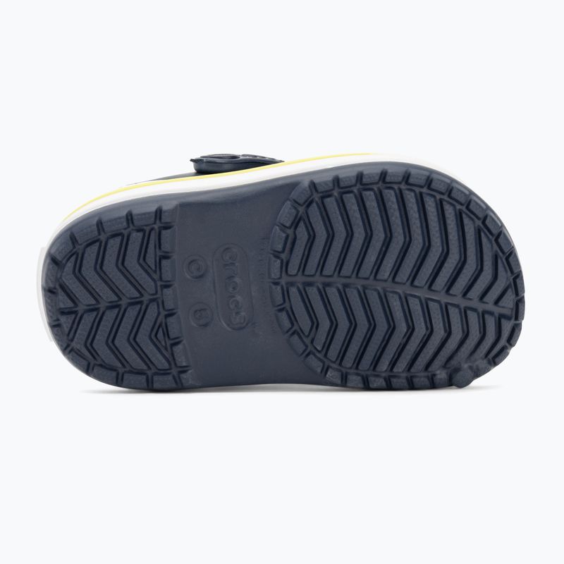 Crocs Crocband Clog Kinder-Flip-Flops navy/citrus 5
