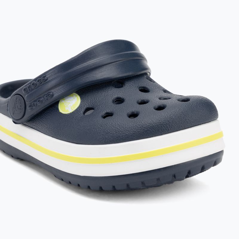 Crocs Crocband Clog Kinder-Flip-Flops navy/citrus 8