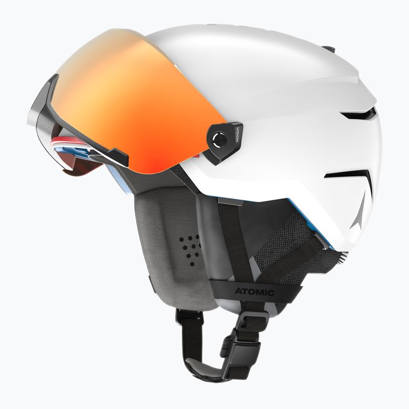 Skihelm Atomic Savor Amid Visor HD weiß AN5571 2